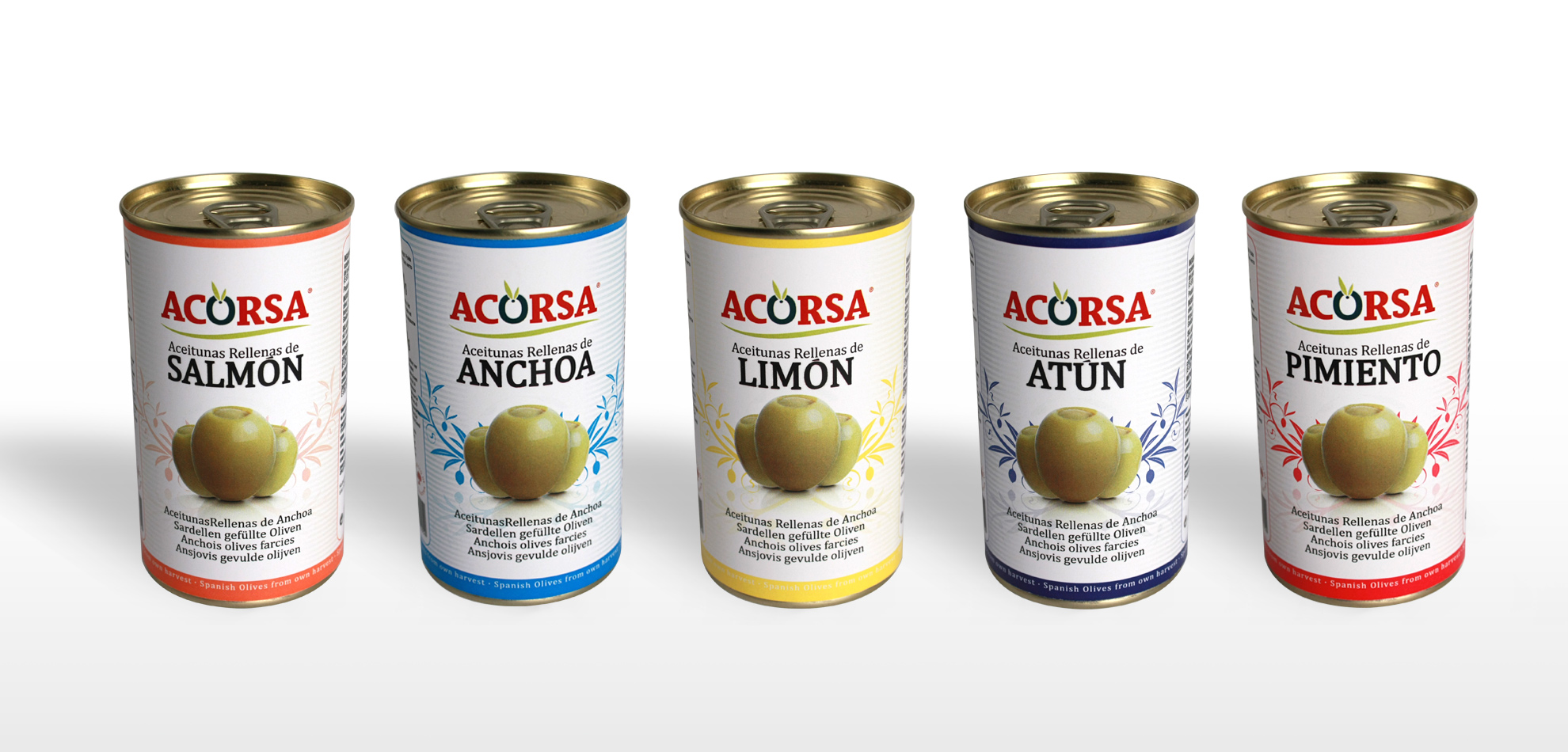 packaging aceitunas cordoba. Acorsa