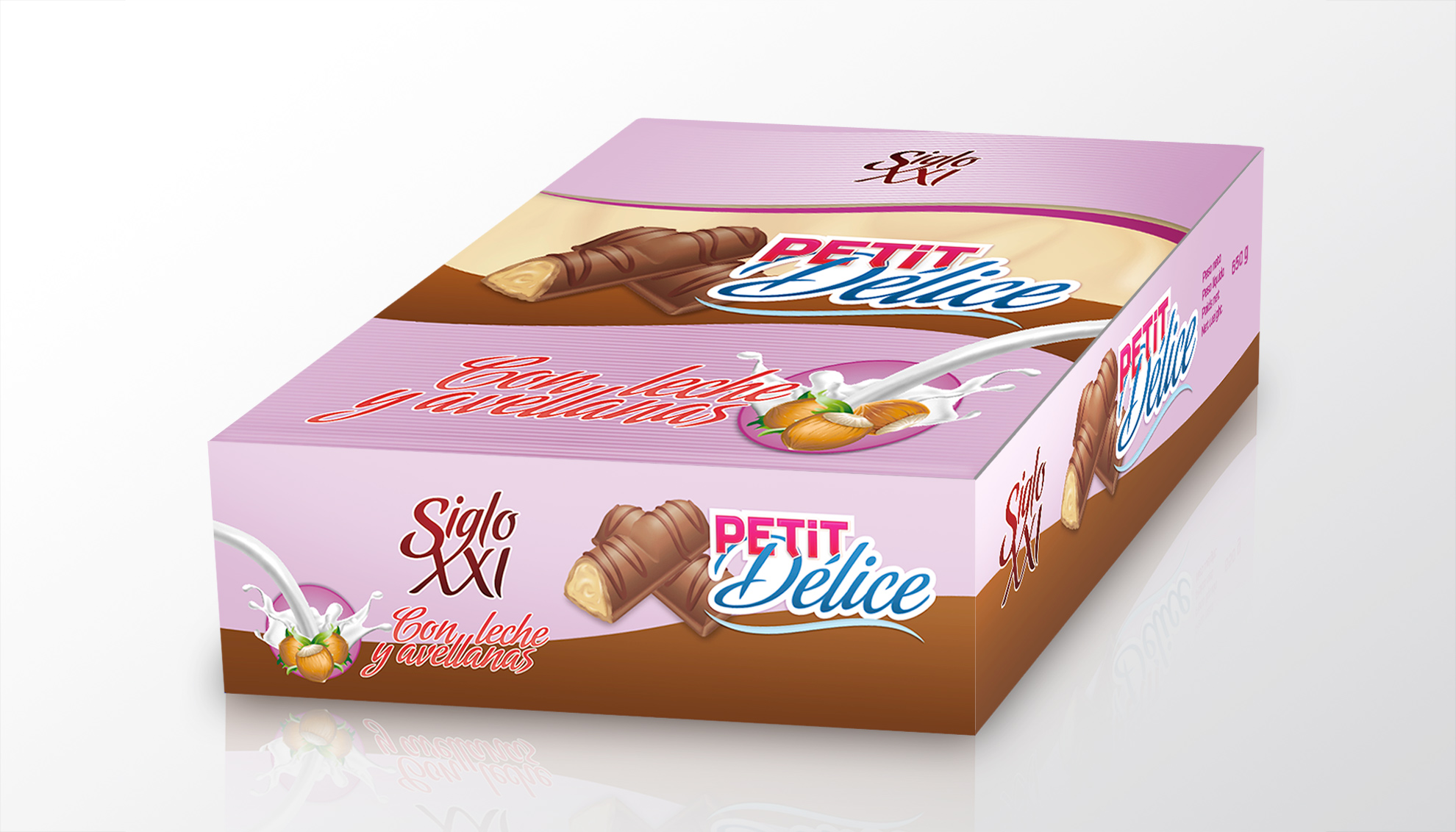 Petit Delice packaging snack chocolate