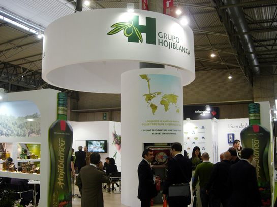 Diseño Stand Grupo Hojiblanca en Alimentaria