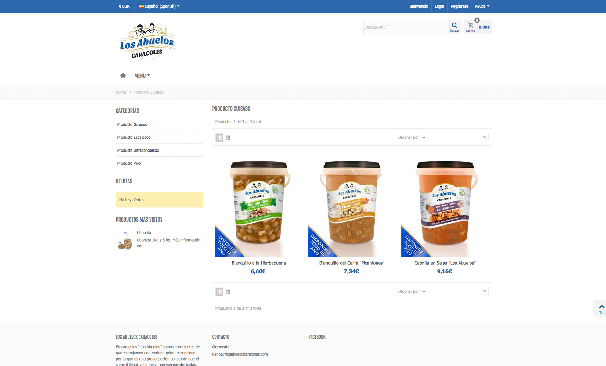 Caracoles que dan el salto al e-commerce