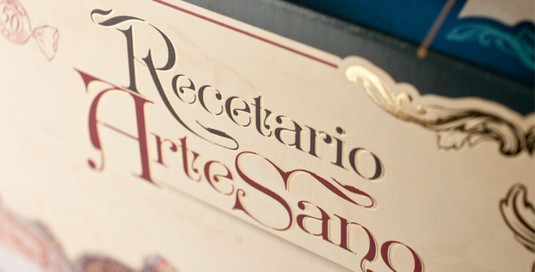 Navidad vintage: packaging para La Flor de Rute