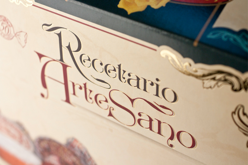 Navidad vintage: packaging para La Flor de Rute