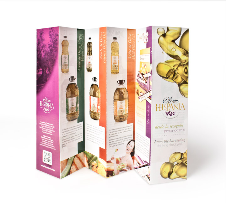 Diseño de folleto promocional