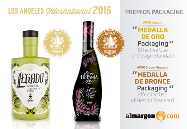 Al Margen Primer y Tercer Premio Packaging en EEUU