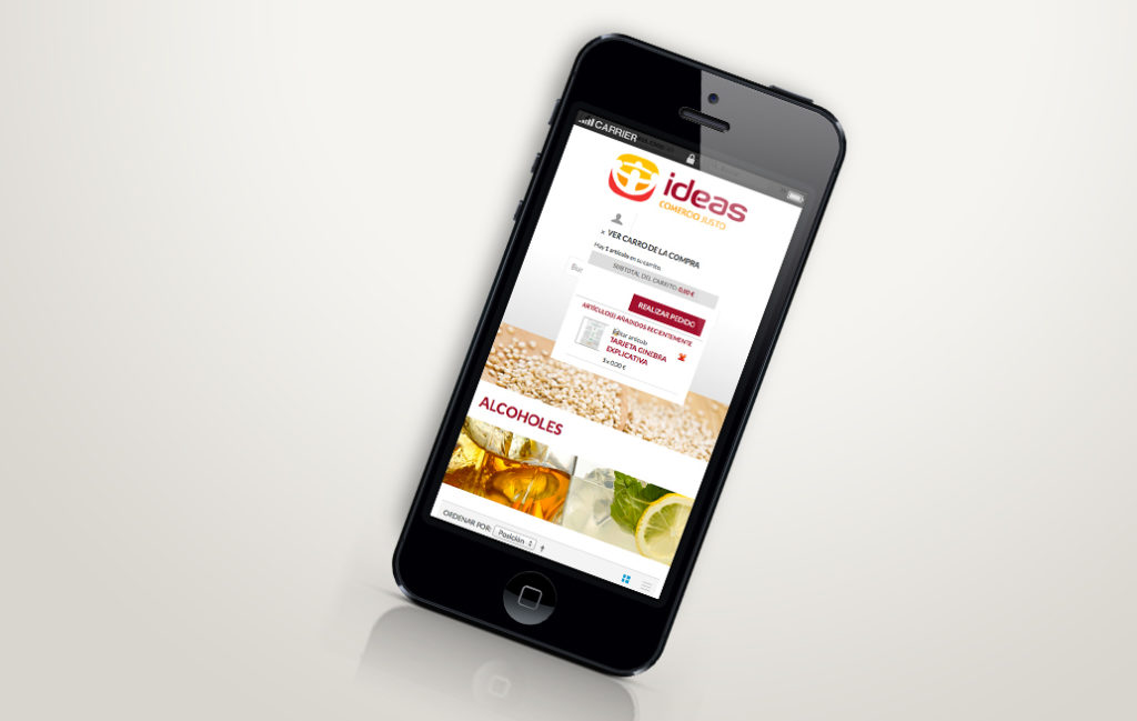 Diseño web Ideas "proyecto a medida"