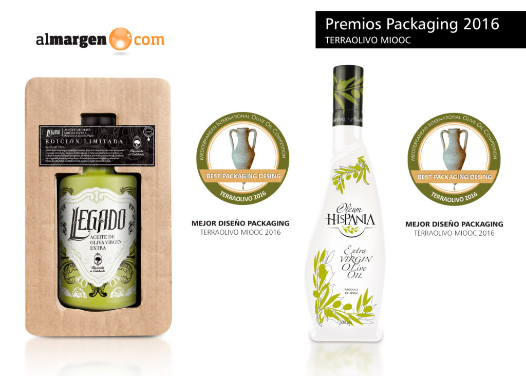 Nuestros Packaging premiados en Terraolivo