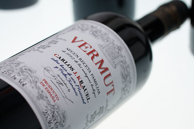 Vermut Bodegas Krauel diseñando un clásico