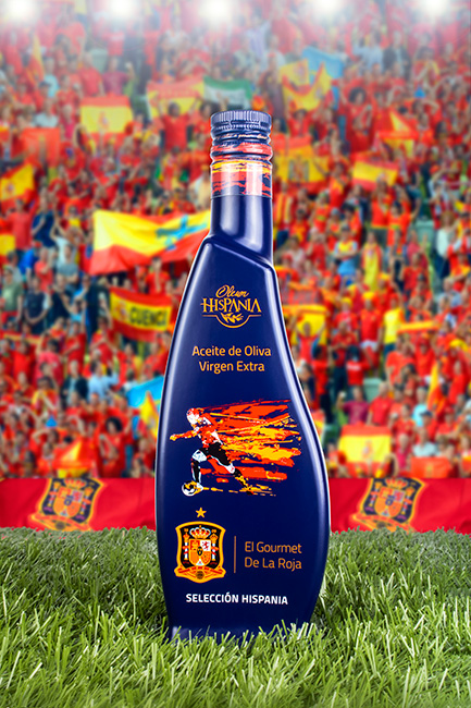 La Roja presenta su packaging para aceite