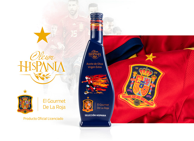 La Roja presenta su packaging para aceite