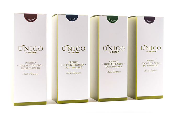 Diseño de cajas para botella premium Dcoop