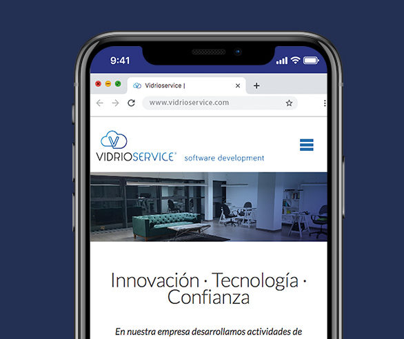 Web Vidrioservice