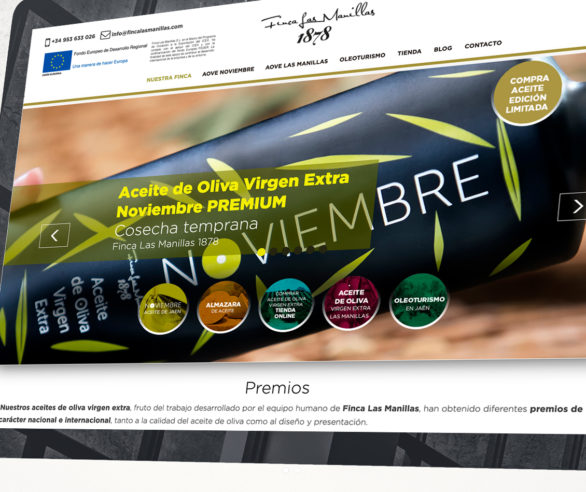 Web de Finca las Manillas