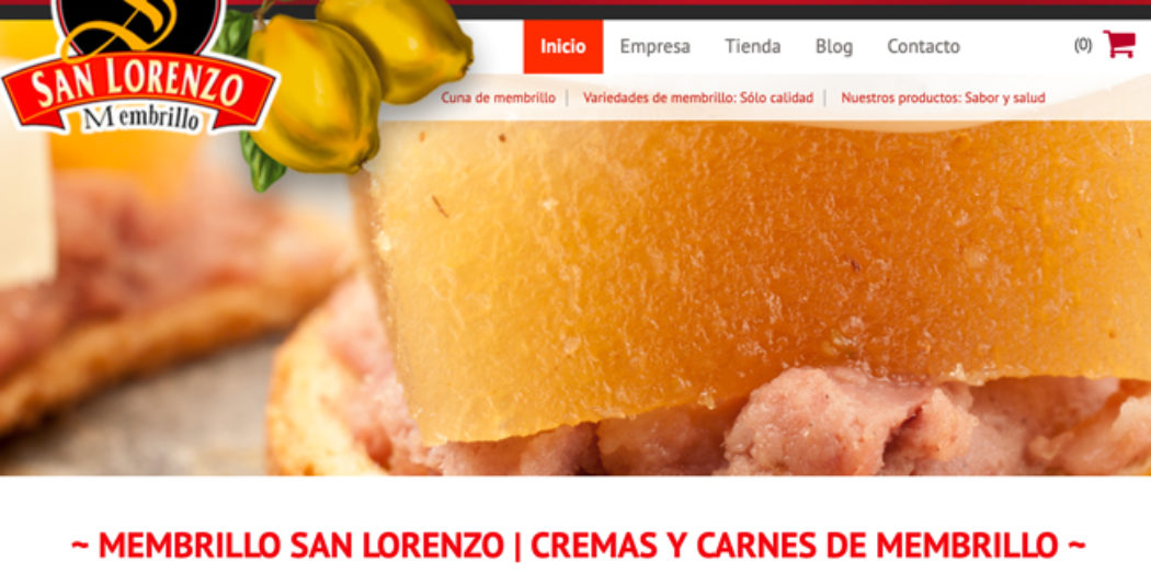 Web de Membrillo San Lorenzo
