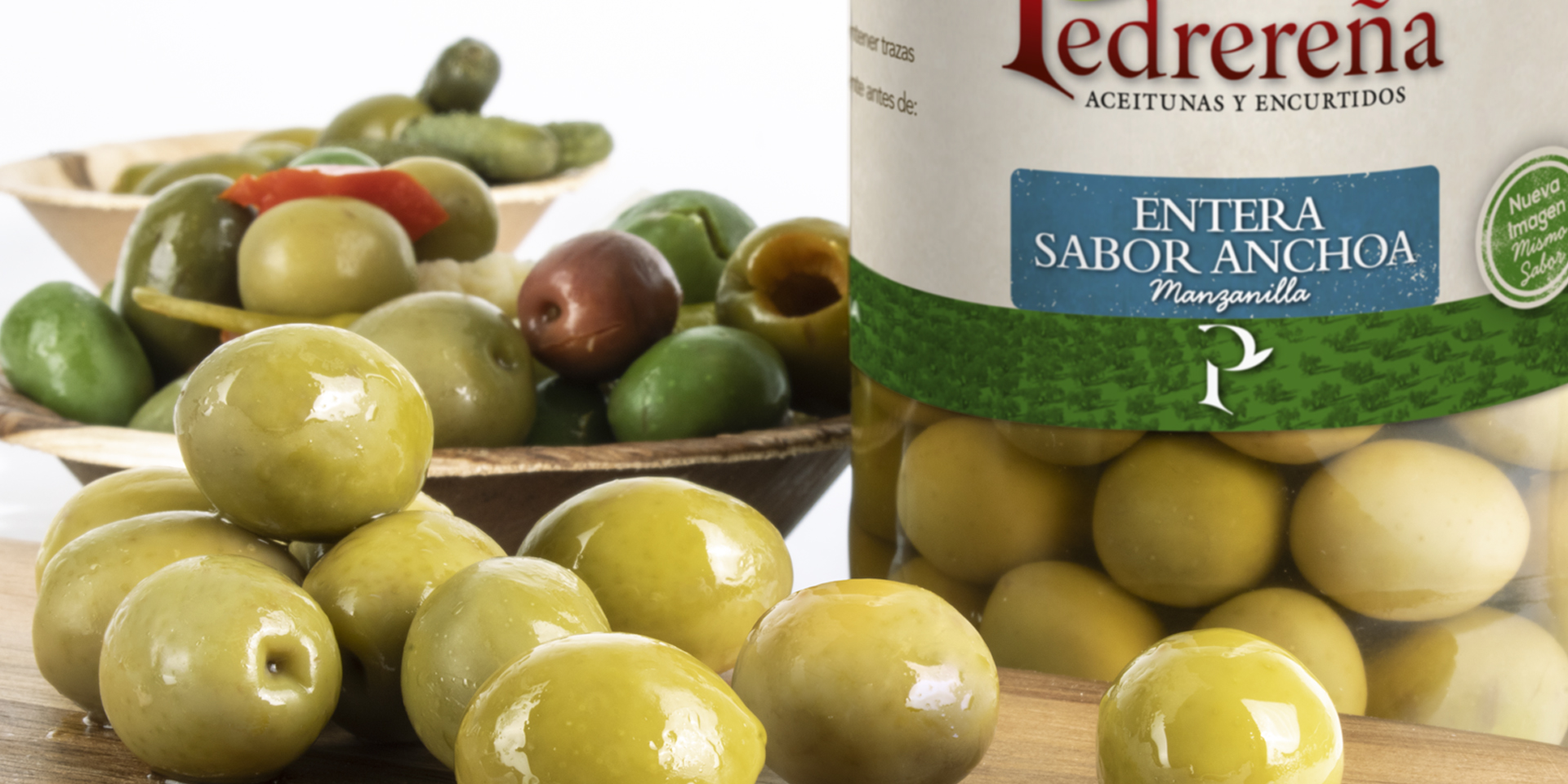 Branding y packaging para aceitunas y encurtidos