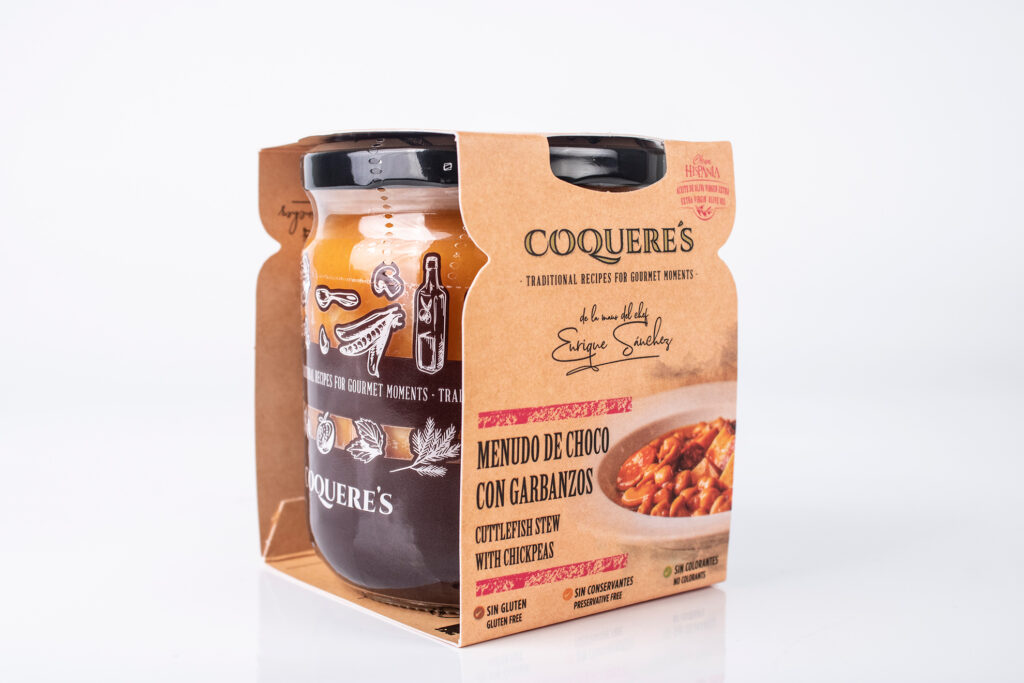 diseño de imagen en cartón comidas preparadas