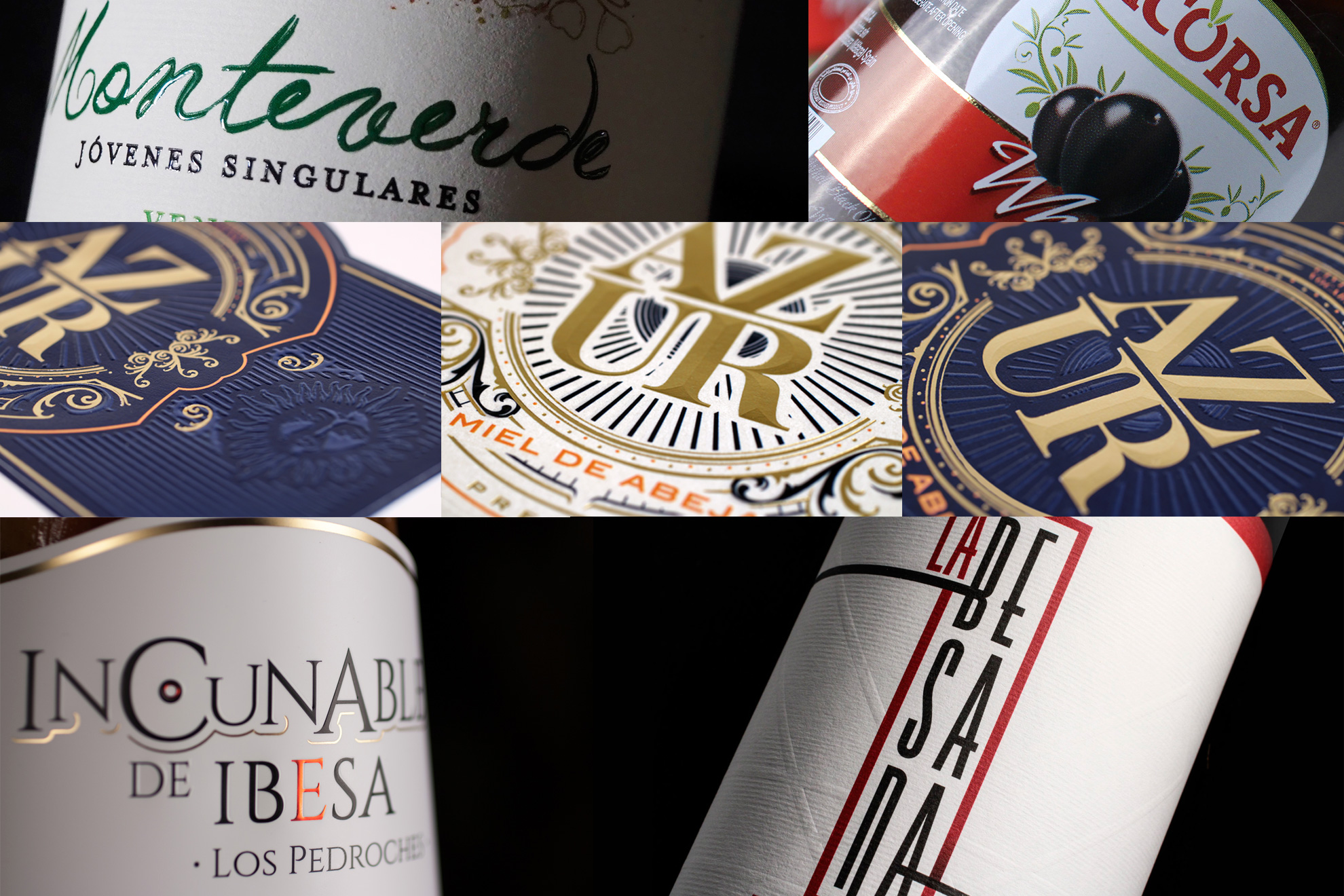 Diseño de etiquetas para queso