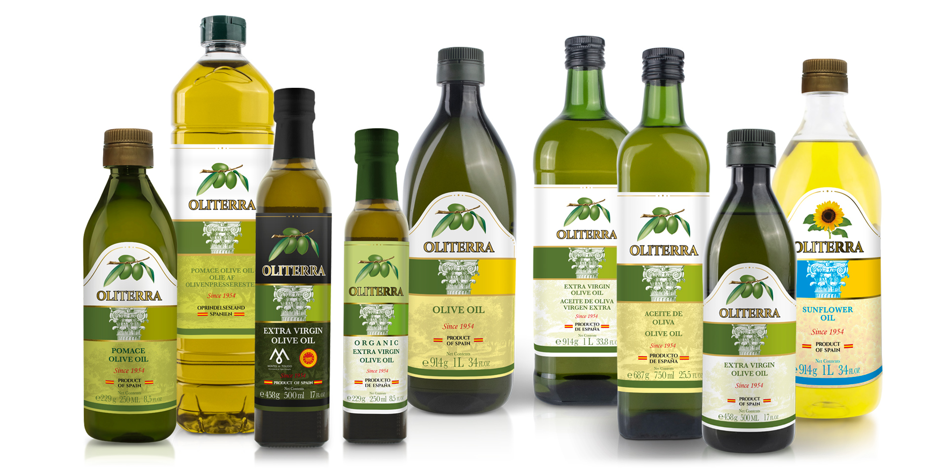 Oliterra, marca líder de aceites