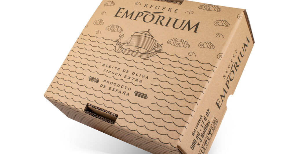 Emporium brand y packaging aceite