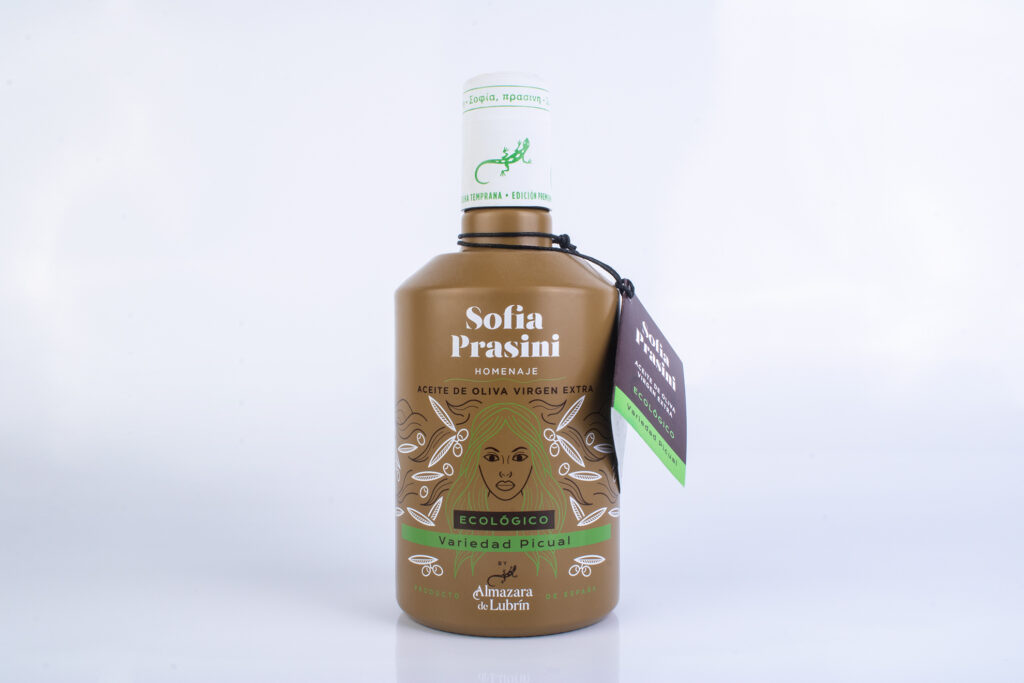 Sofía Prasini diseño de envase para aceite de oliva