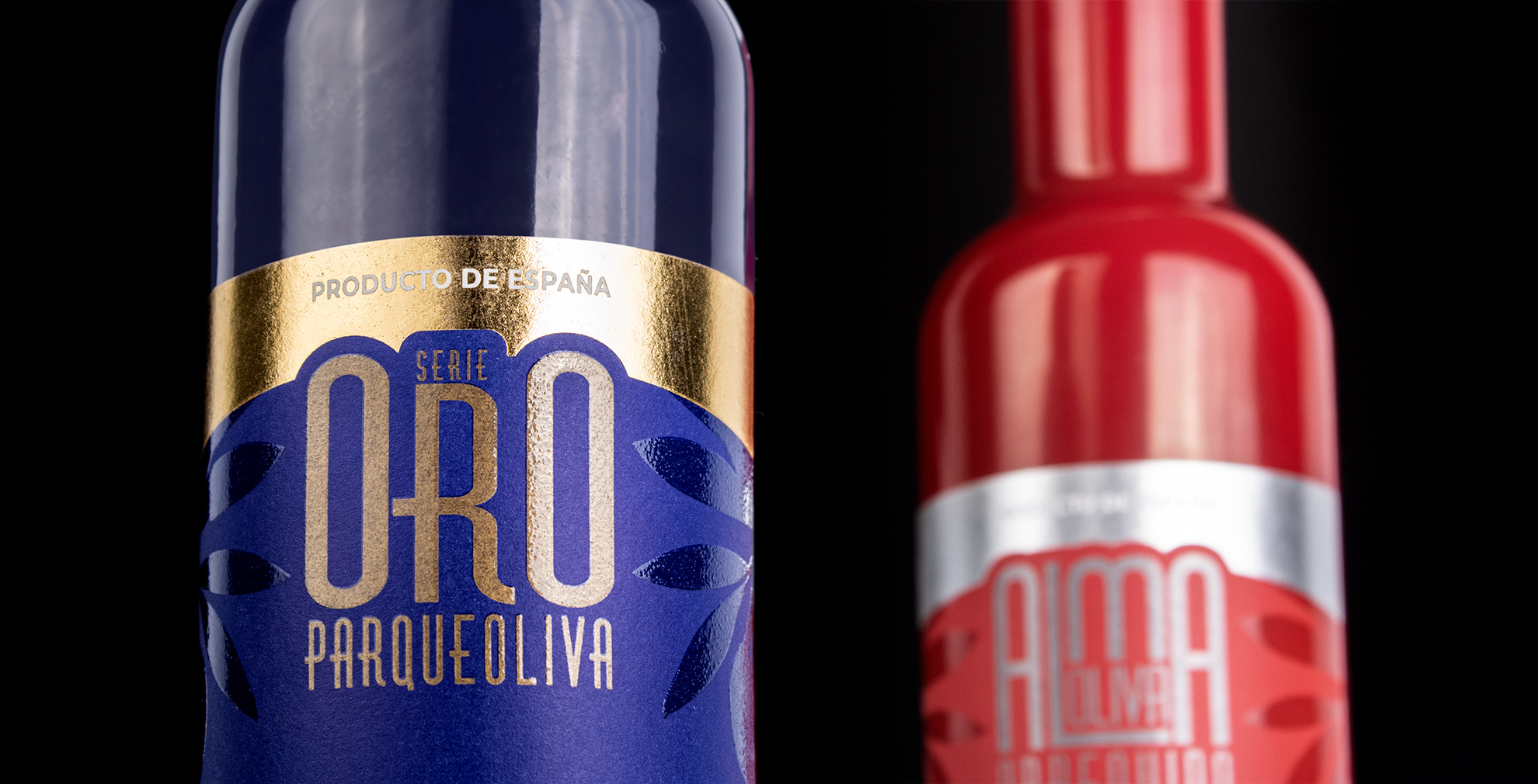 Nuevo diseño de etiquetas parqueoliva y almaoliva