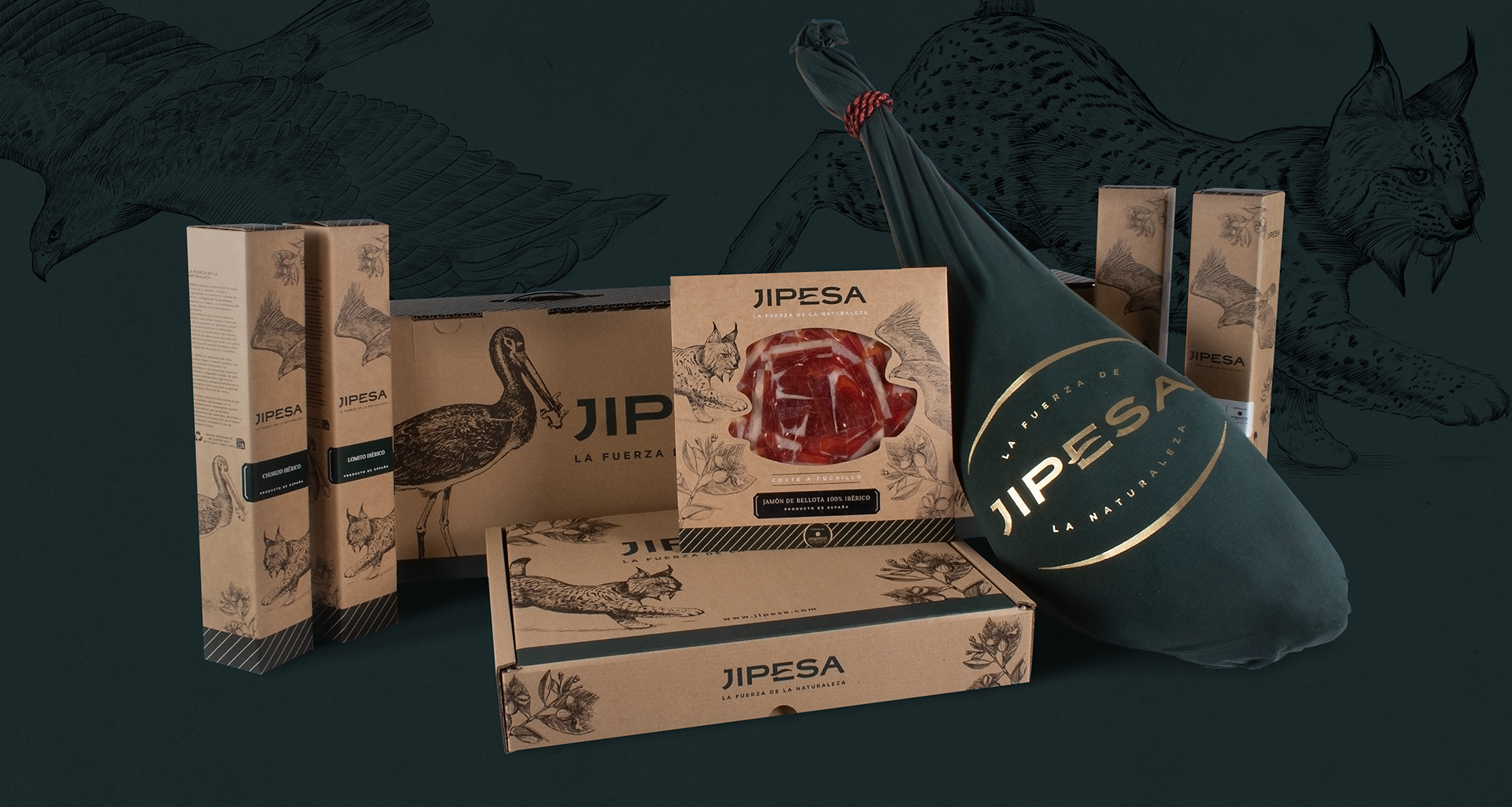Jipesa packaging sostenible para jamón