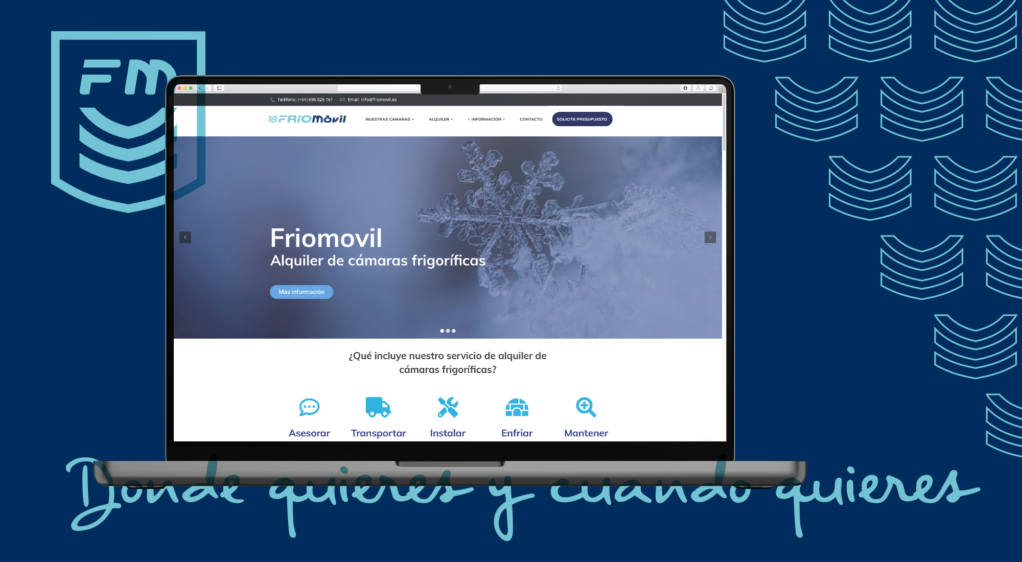 Frío Móvil diseño de logo Córdoba