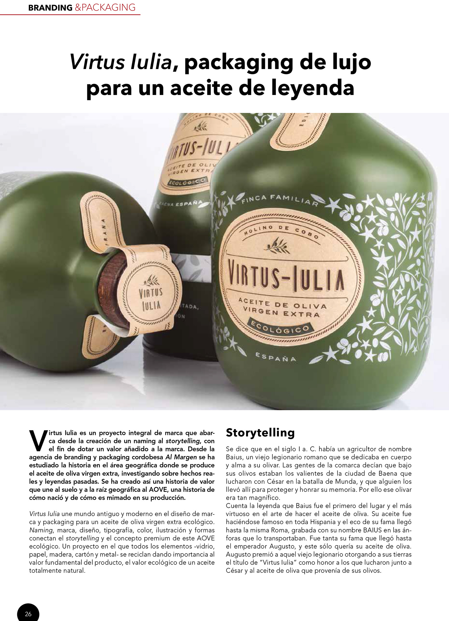 Virtus Ulia publicado en Infopack 