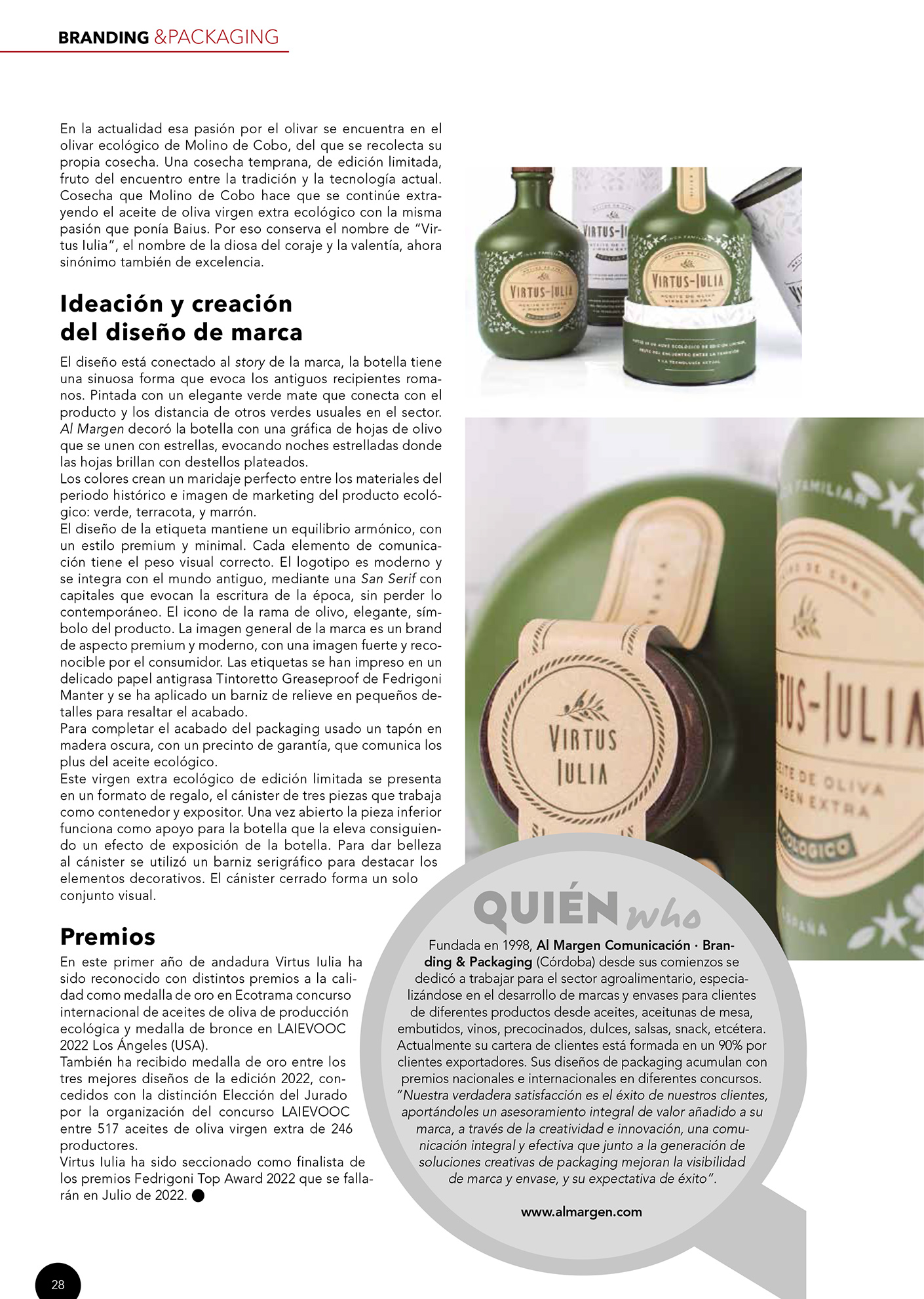 Virtus Iulia publicado en Infopack