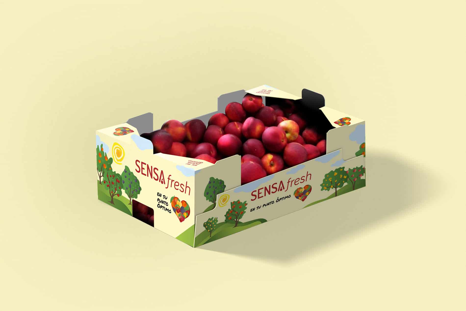 SENSAfresh fruta con mucho corazón