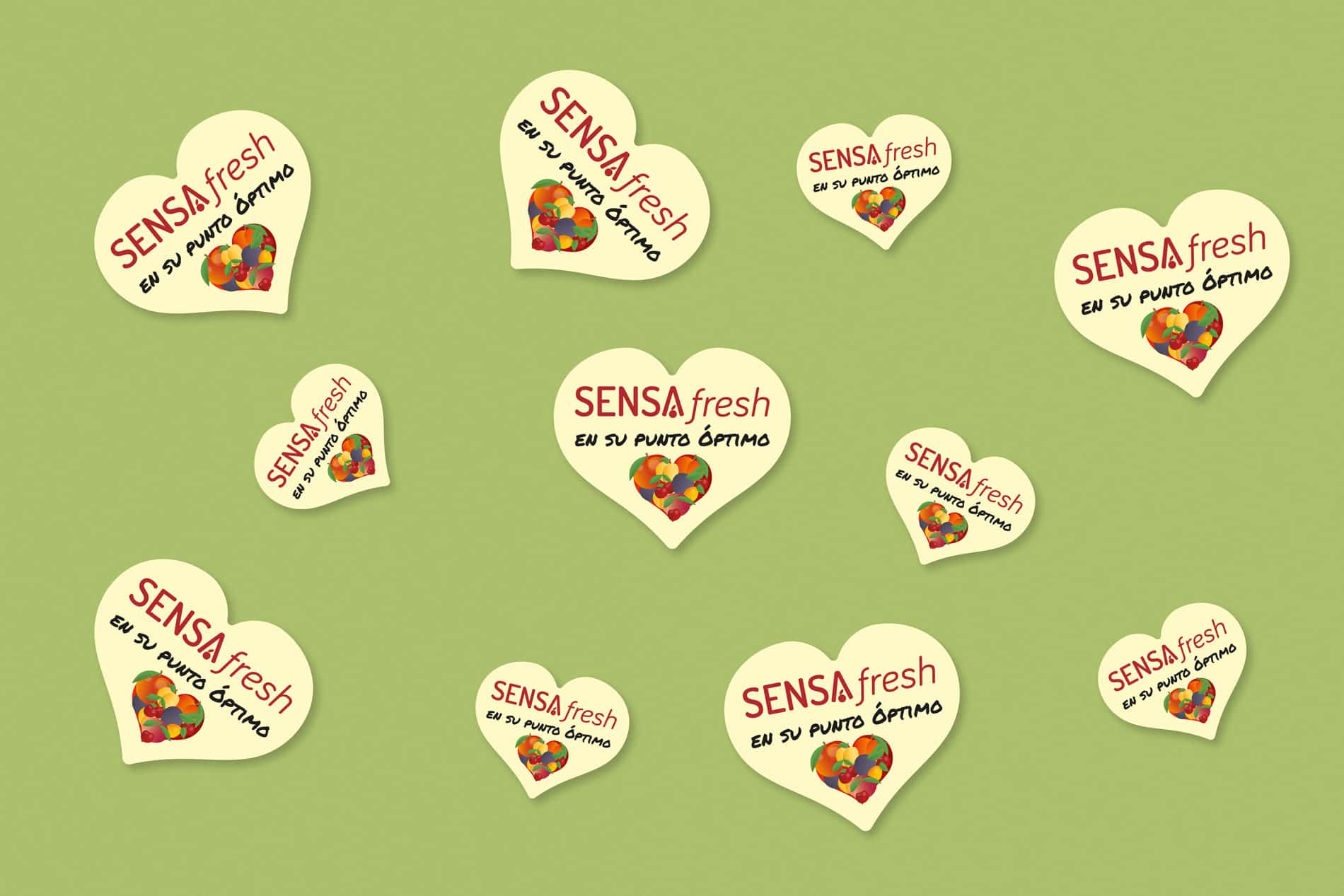 SENSAfresh fruta con mucho corazón