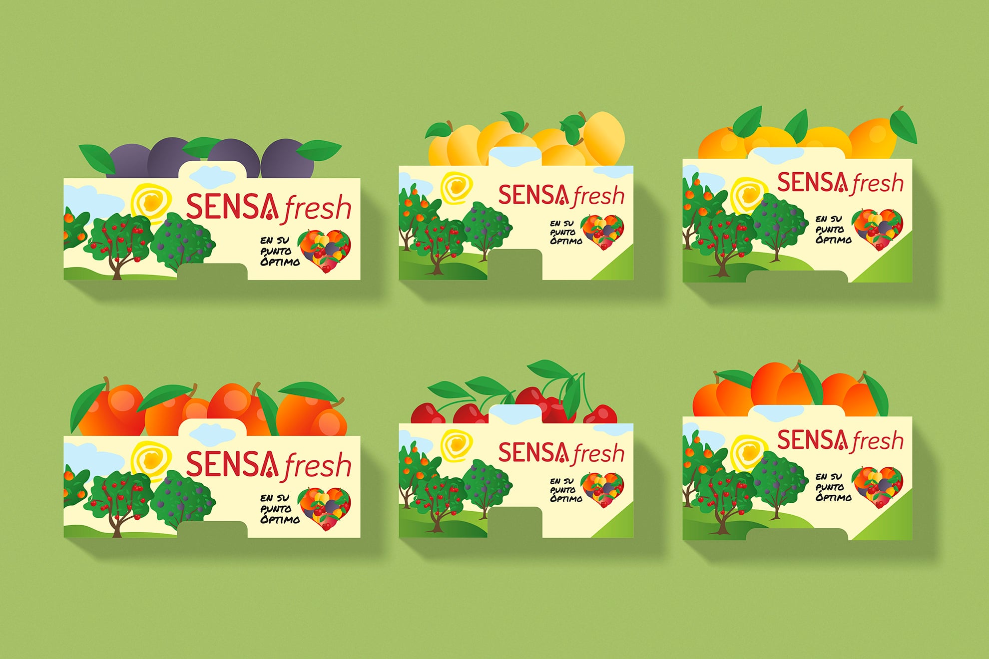 SENSAfresh fruta con mucho corazón