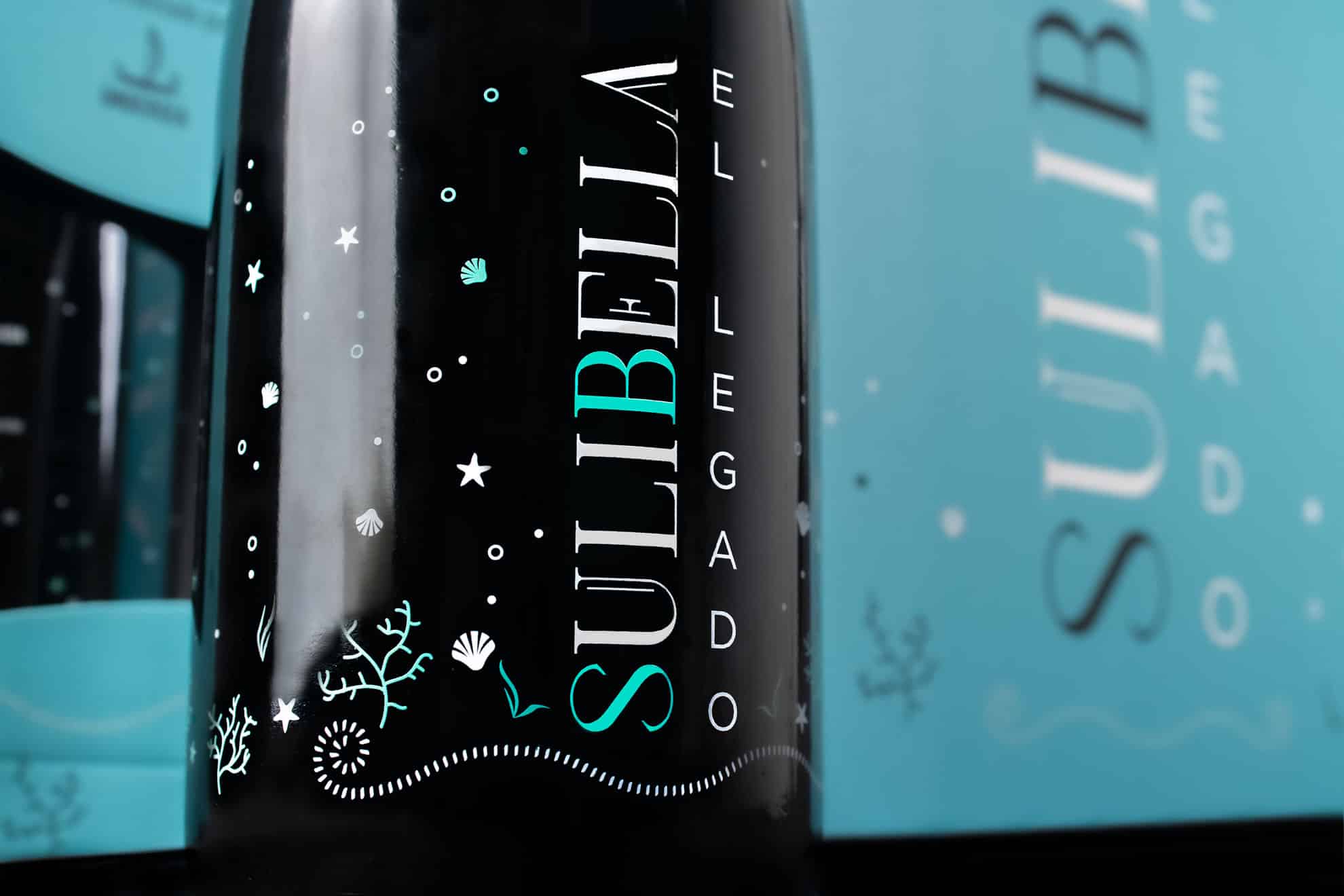 Packaging vino submarino Sulibella
