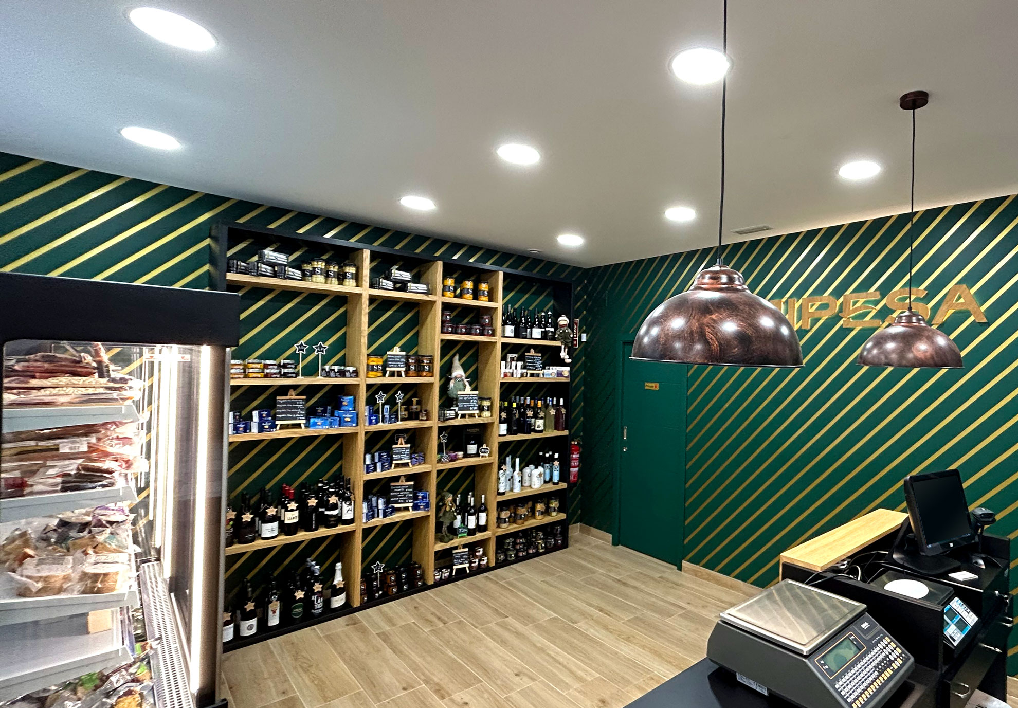 Diseño y decoración tienda Jipesa