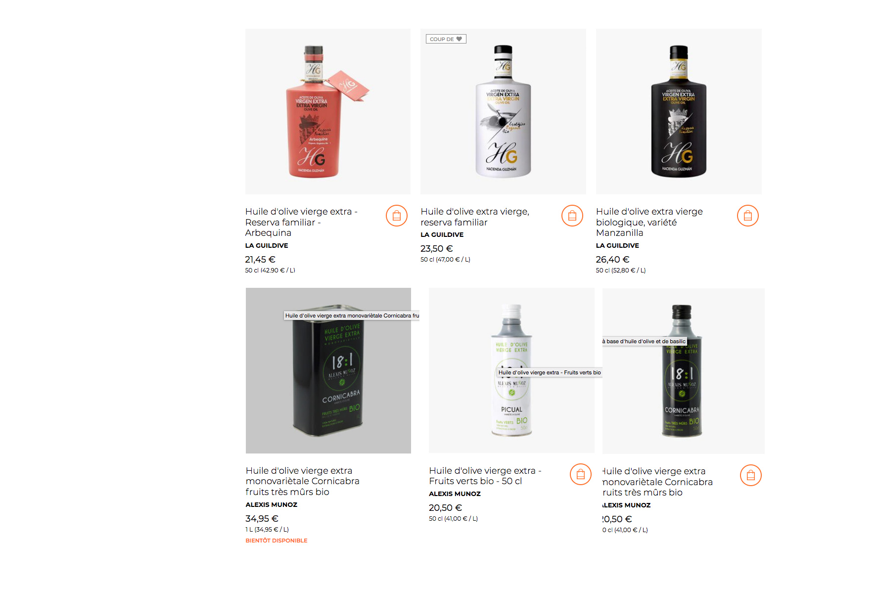 El mercado del aceite de oliva en Francia