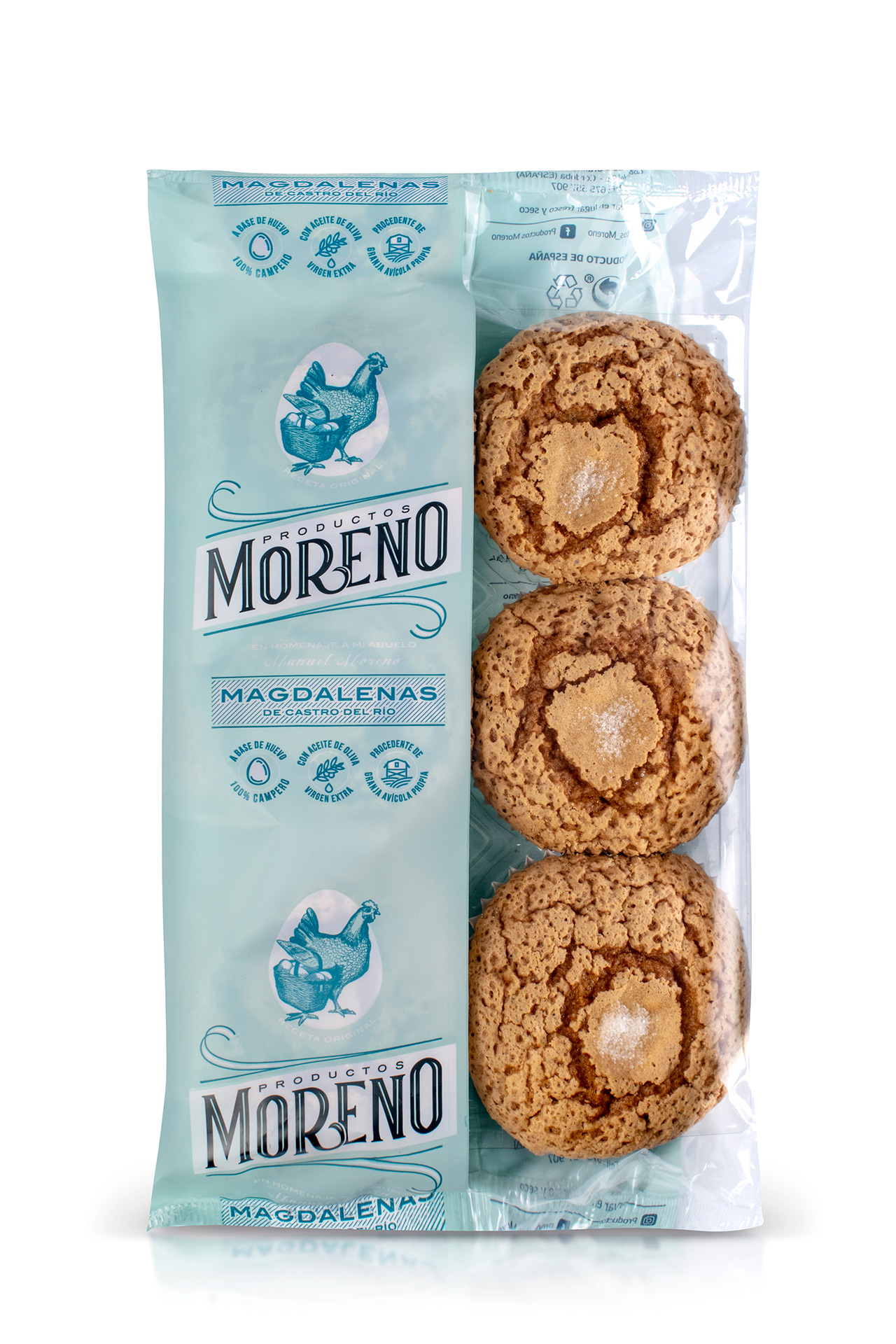 Packaging Magdalenas Moreno