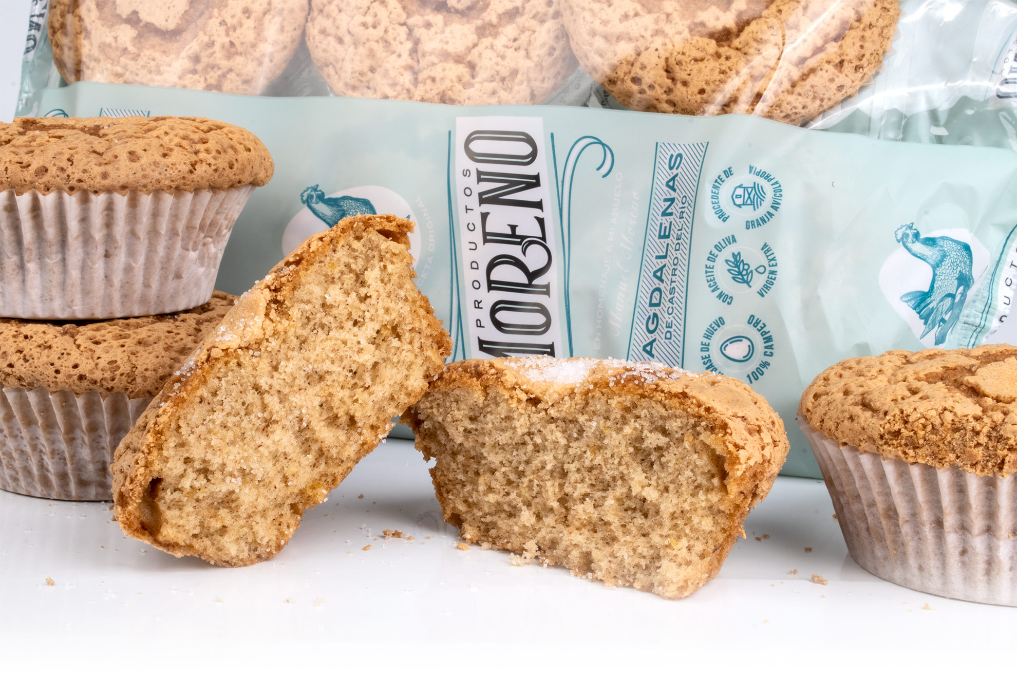 Packaging Magdalenas Moreno