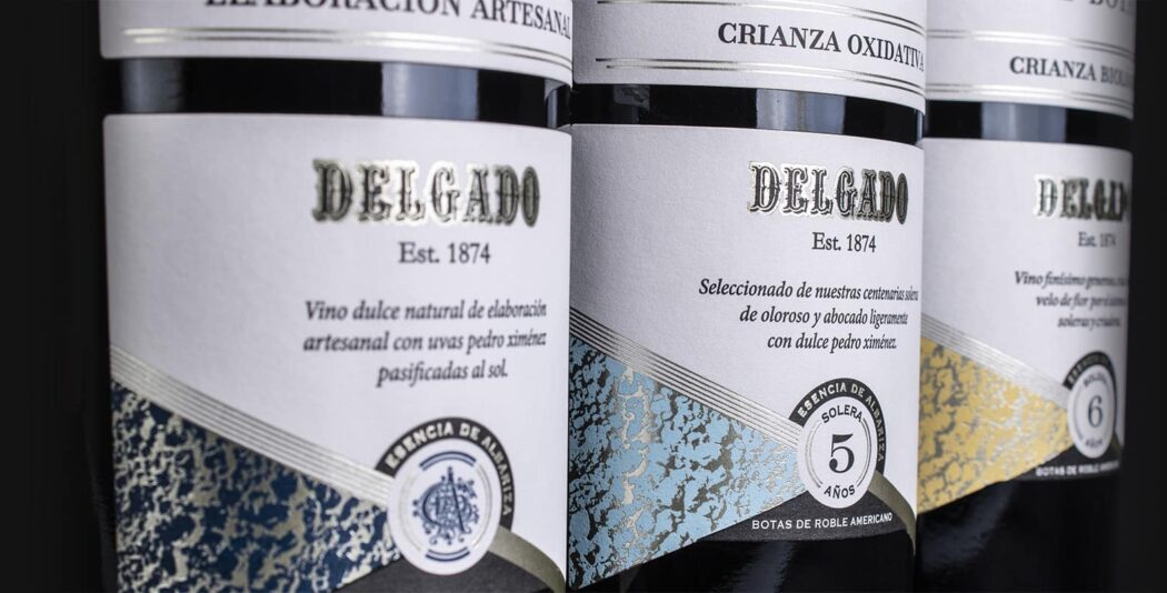 Etiquetas con sabor a Bodegas Delgado
