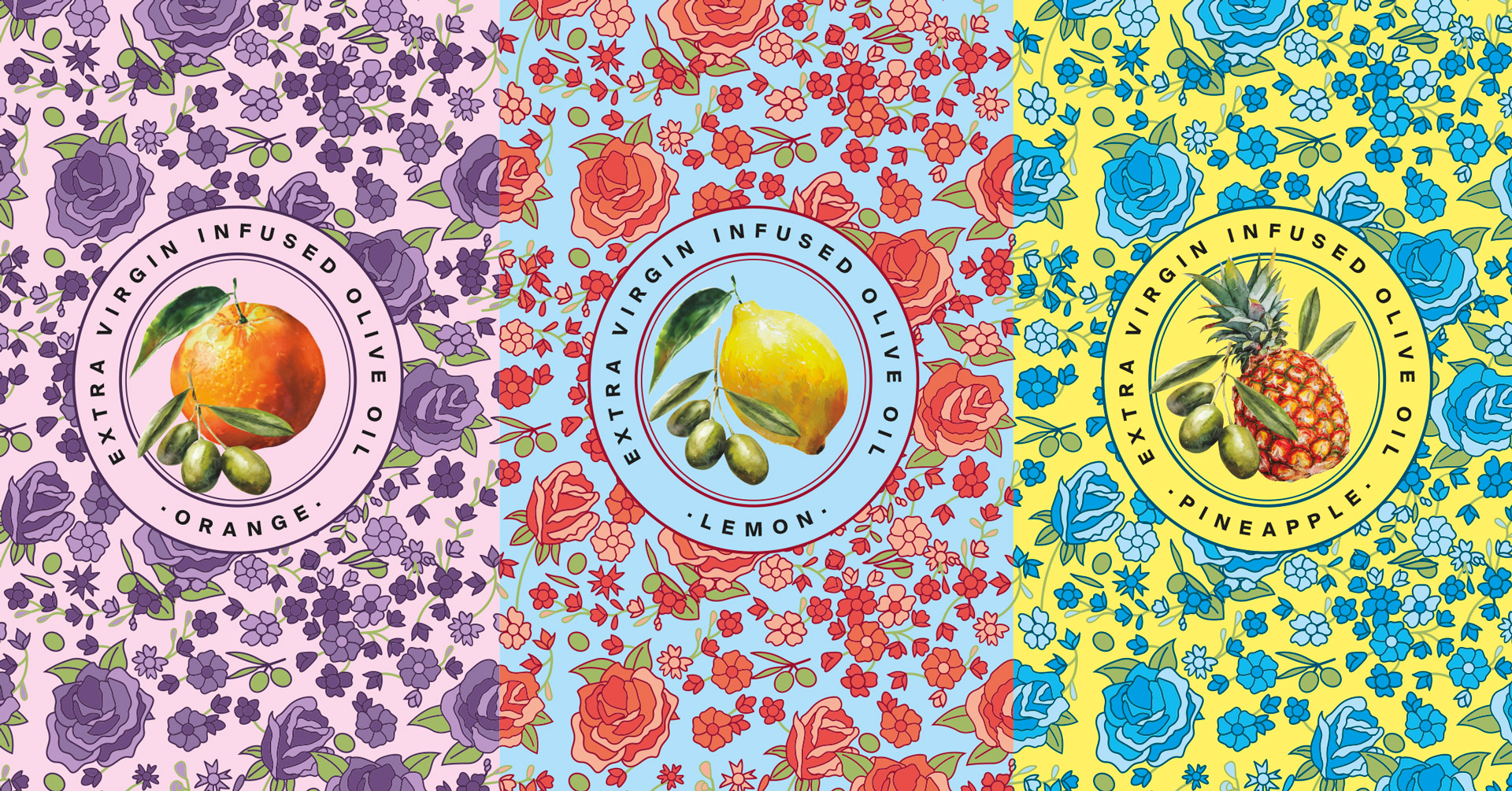 ilustraciones aceites infusionados