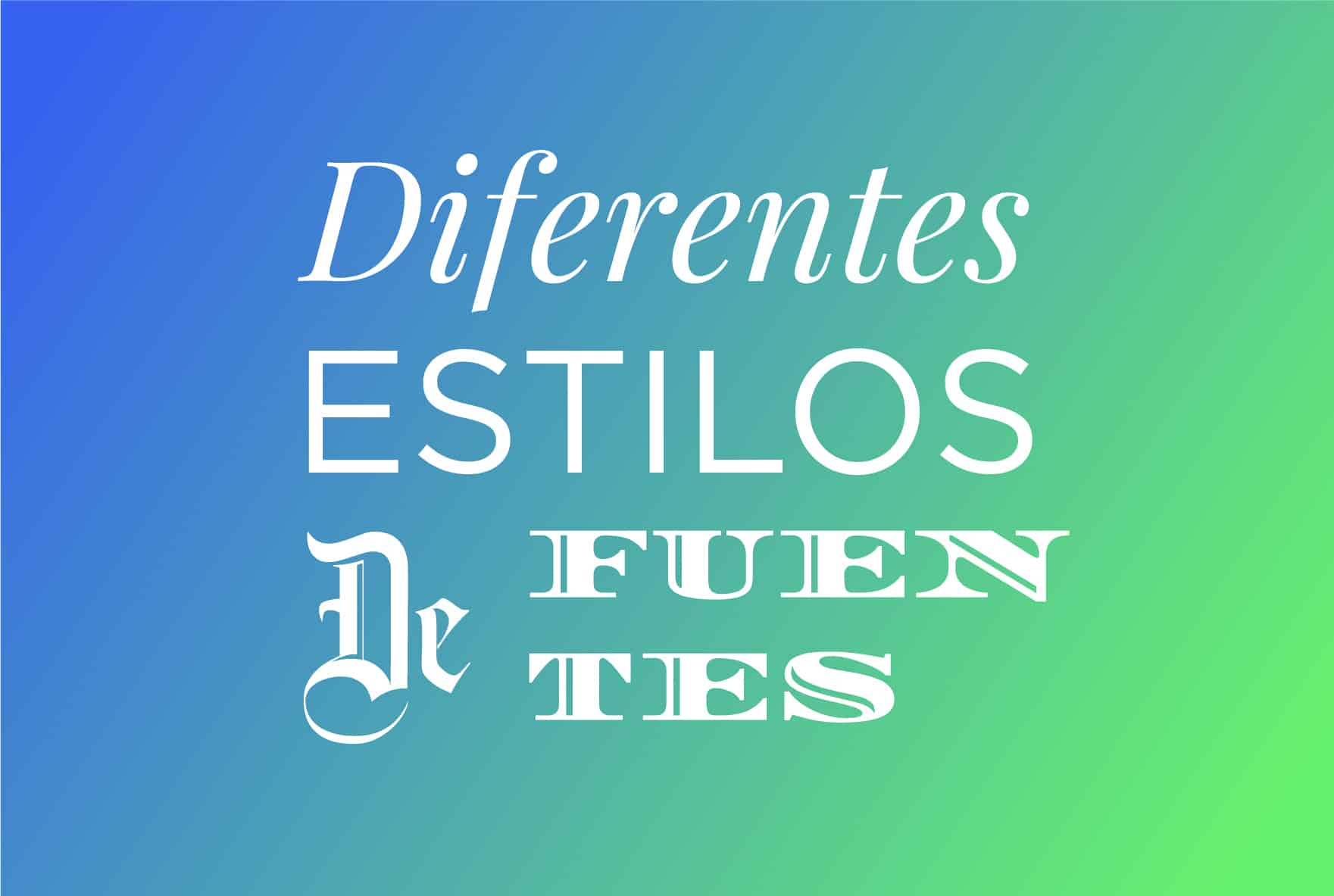 Clasificación de Tipografías: Desde Serif a Sans Serif y Más