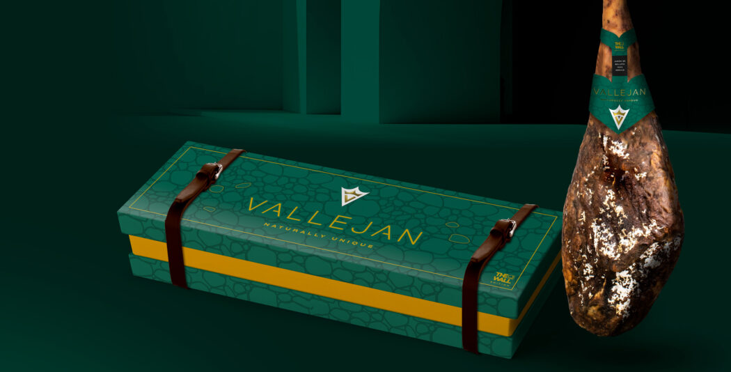 Vallejan packaging premium para ibéricos